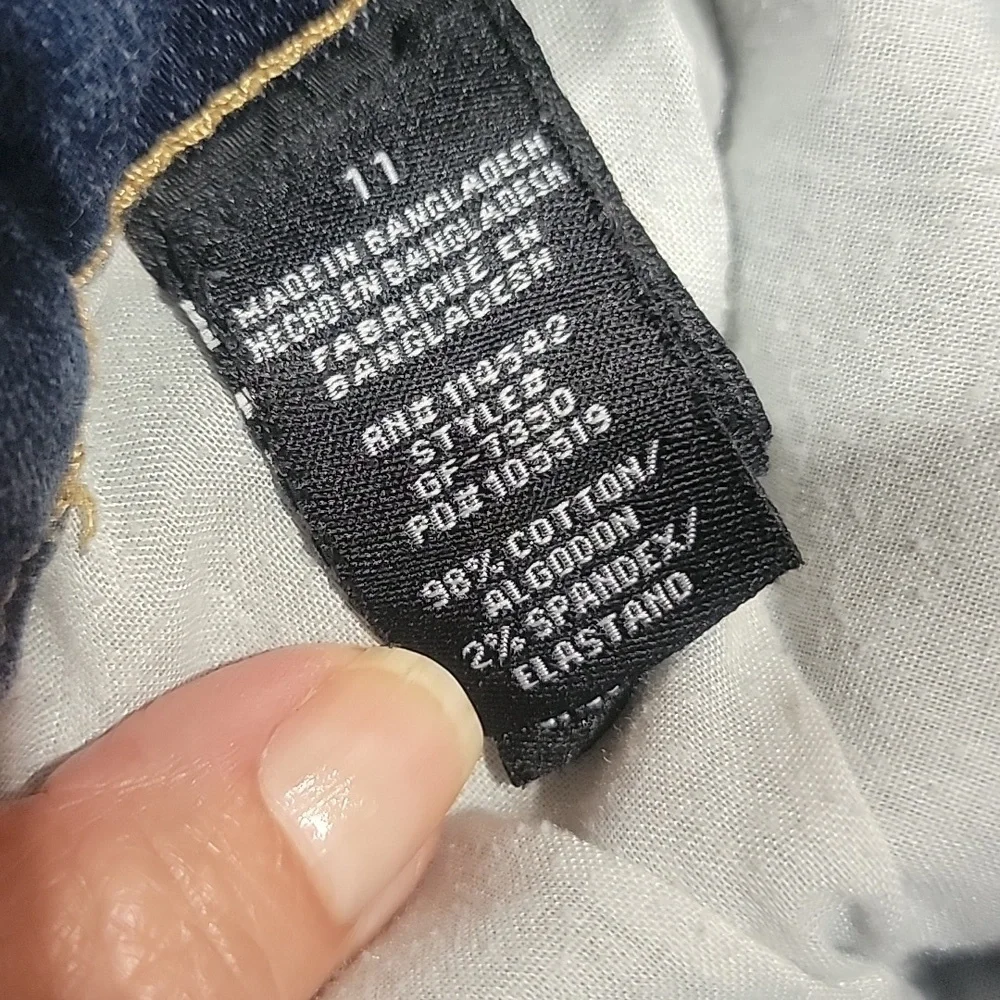 Dollhouse Stretchy Denim Overalls - Picture 12 of 15